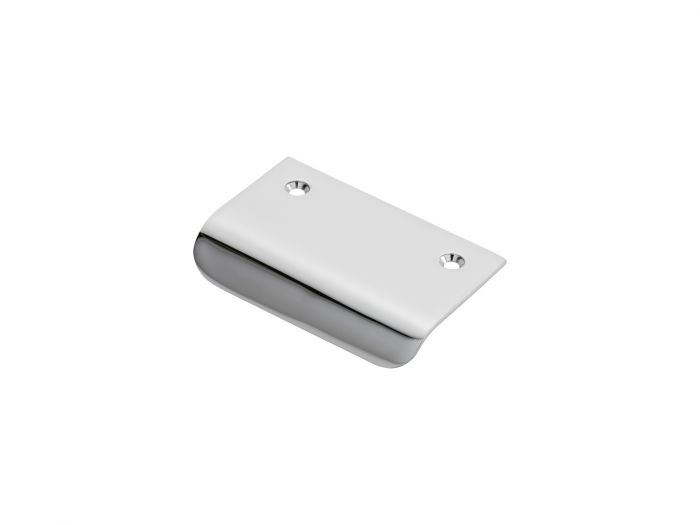 Fingertip FTD3015CCP Ftd Hidden Finger Pull 75 X 48 X 2mm Polished Chrome