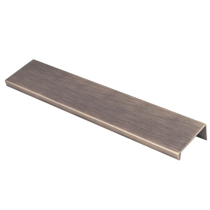 Carlisle Brass FTD302CAB squared edge pull 200mm antique brass