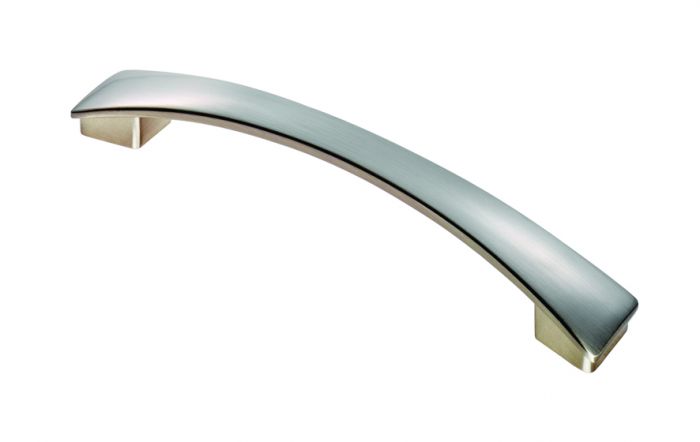 Fingertip FTD3170BSN Ftd Valetta Bow Handle 192mm Satin Nickel