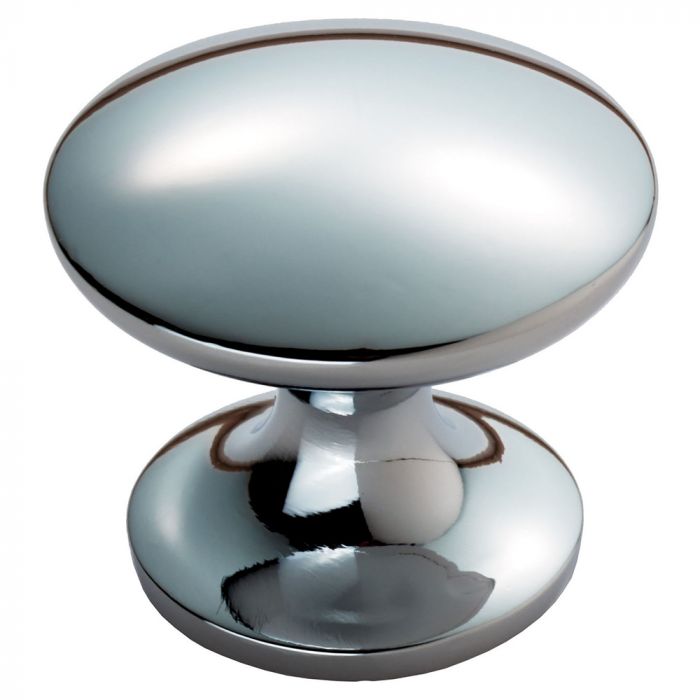 Fingertip FTD346CP Ftd Silhouette Knob 30mm Polished Chrome