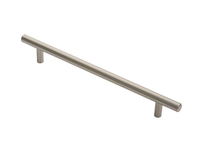 Fingertip Ftd445Dsn Ftd 12Mm Steel T- Bar Handle 192Mm C/C Satin Nickel