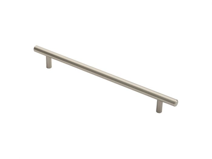Fingertip Ftd445Esn Ftd 12Mm Steel T- Bar Handle 224Mm C/C Satin Nickel