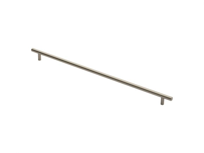 Fingertip Ftd445Jsn Ftd 12Mm Steel T- Bar Handle 448Mm C/C Satin Nickel