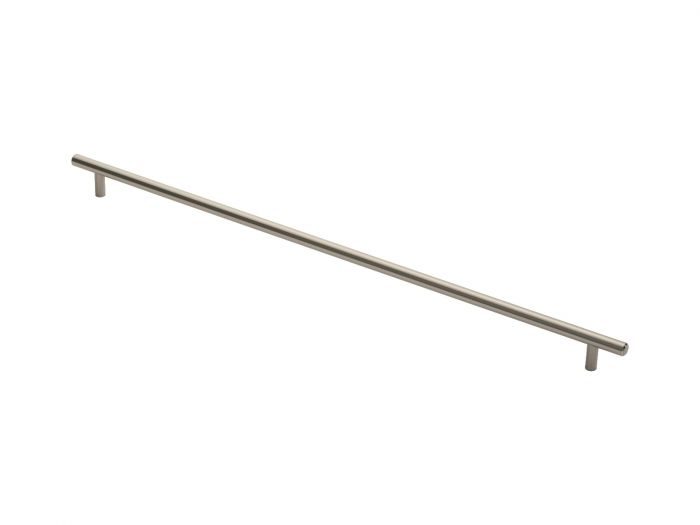 Fingertip Ftd445Lsn Ftd 12Mm Steel T- Bar Handle 512Mm C/C Satin Nickel