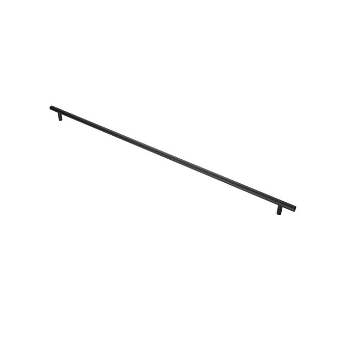 Fingertip FTD445MMB Ftd 12Mm Steel T- Bar Handle 608Mm C/C Matt Black