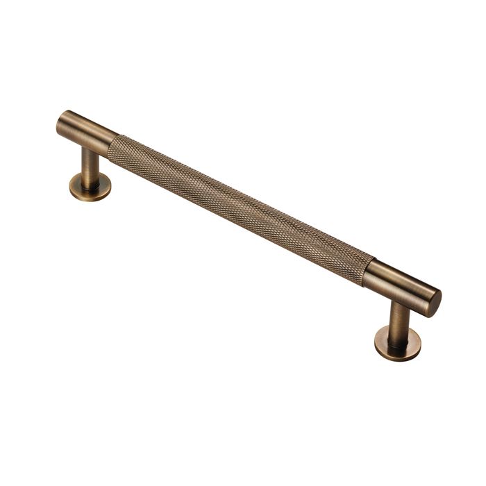 Fingertip FTD700CAB Ftd Knurled Pull Handle 160mm C/C Antique Brass