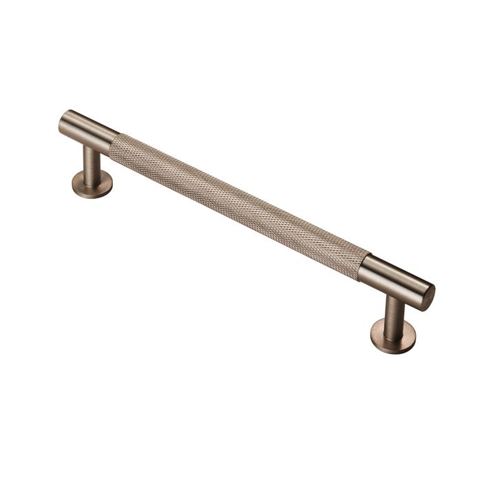 Fingertip FTD700BSN Ftd Knurled Pull Handle 128mm C/C Satin Nickel