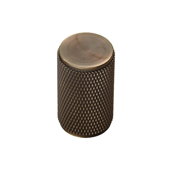 Fingertip FTD702AB Ftd Knurled Knob Antique Brass