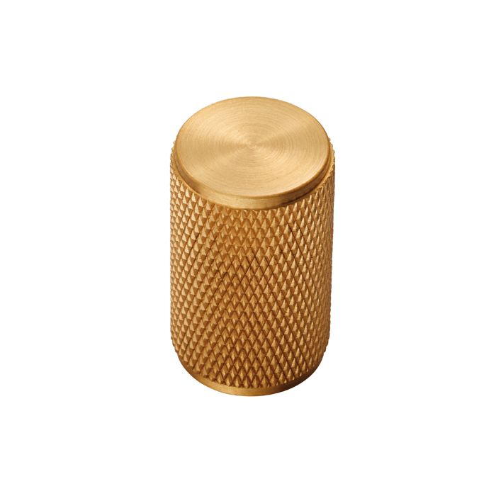 Fingertip FTD702SB Ftd Knurled Knob Satin Brass