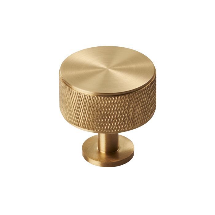 Fingertip Ftd703Sb Ftd Knurled Radio Knob Satin Brass