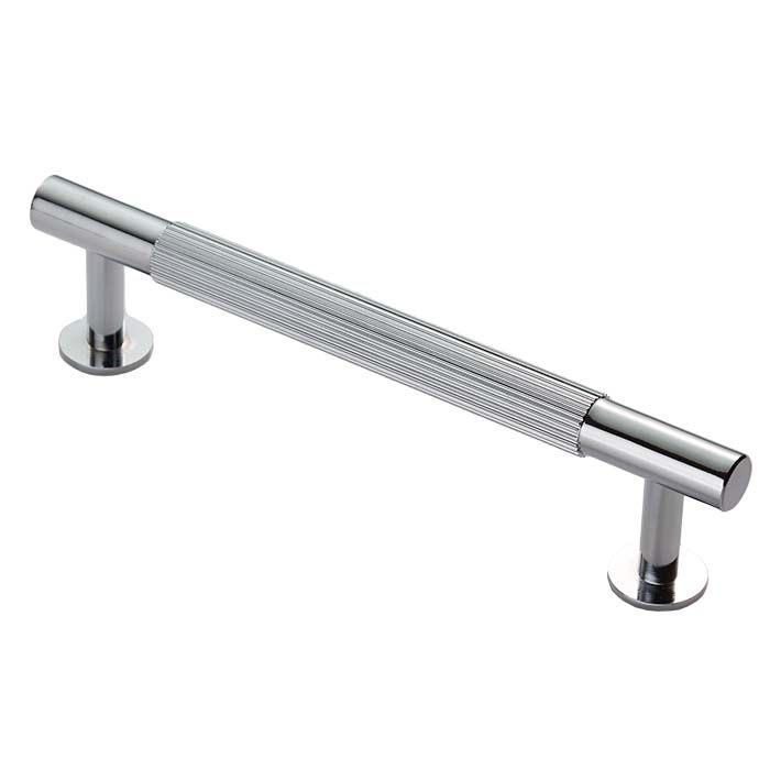 Fingertip Ftd710Bcp Ftd Lines Pull Handle 128Mm C/C Polished Chrome