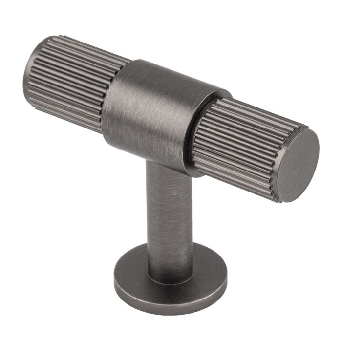 Fingertip FTD711ANT Lines Cabinet T-Bar Knob