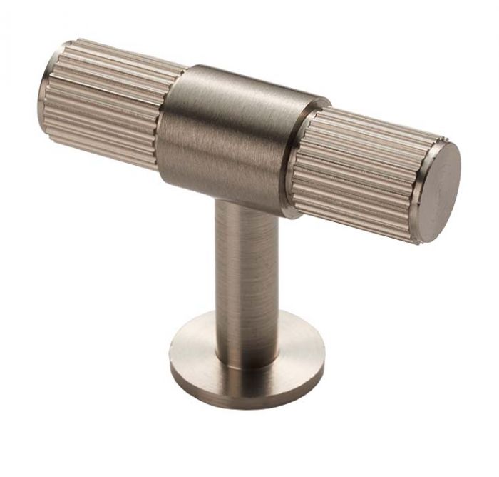 Fingertip Ftd711Sn Ftd Lines T-Bar Knob Satin Nickel