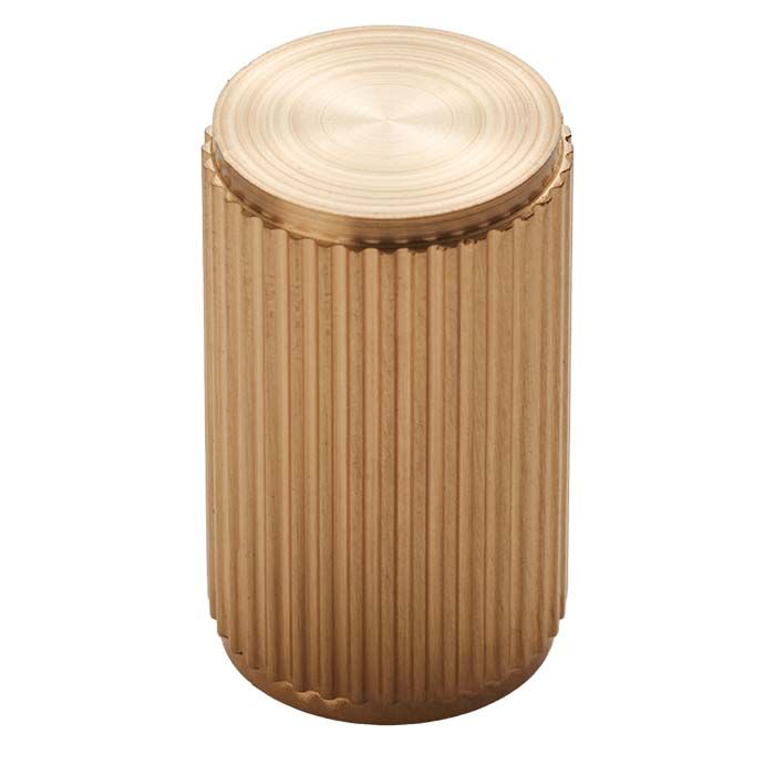 Fingertip Ftd712Sb Ftd Lines Knob Satin Brass