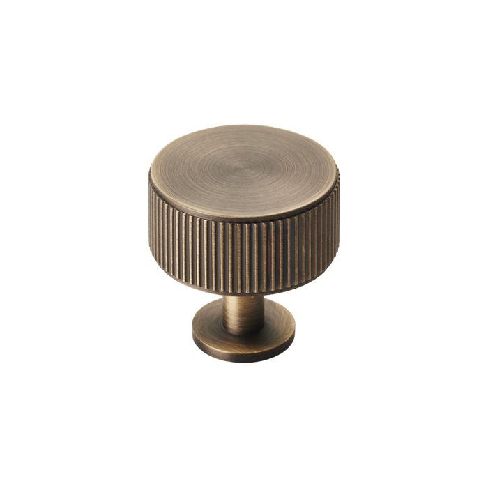 Fingertip Ftd713Ab Ftd Lines Radio Knob Antique Brass