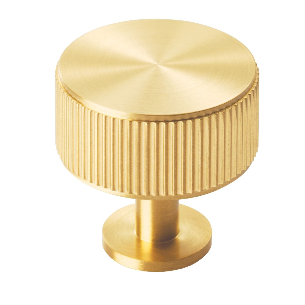 Fingertip Ftd713Sb Ftd Lines Radio Knob Satin Brass