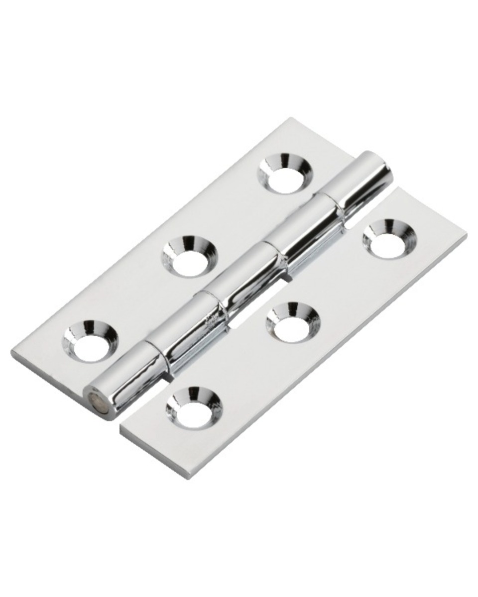 Fingertip FTD800CCP Ftd Cabinet Hinge 50 X 28 X 1.5mm Polished Chrome