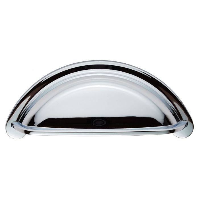 Fingertip FTD557CP Ftd Cottage Cup Pull 76mm Polished Chrome