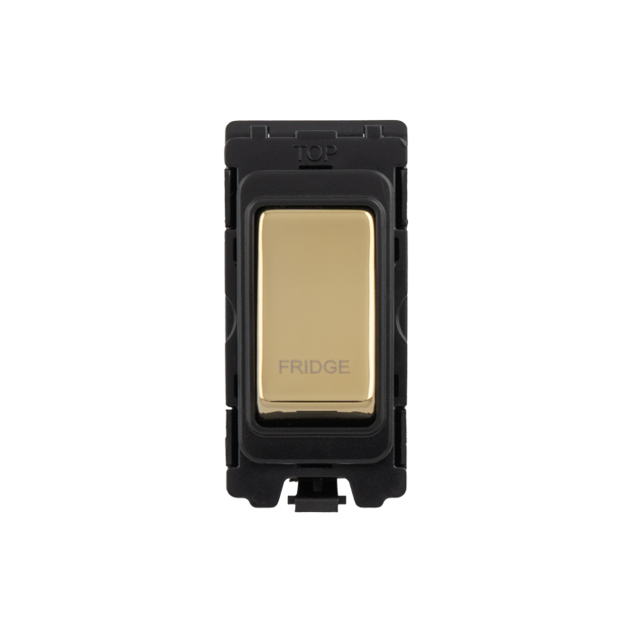 Fridge Switch Polished Brass Rocker Polished Brass G30-PB-FD Eurolite G30-PB-FD