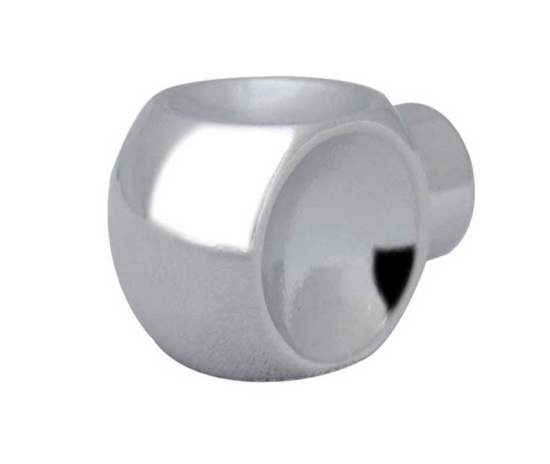 Frelan GA501 12mm Cubo cabinet knob 12mm GA501PC Polished Chrome