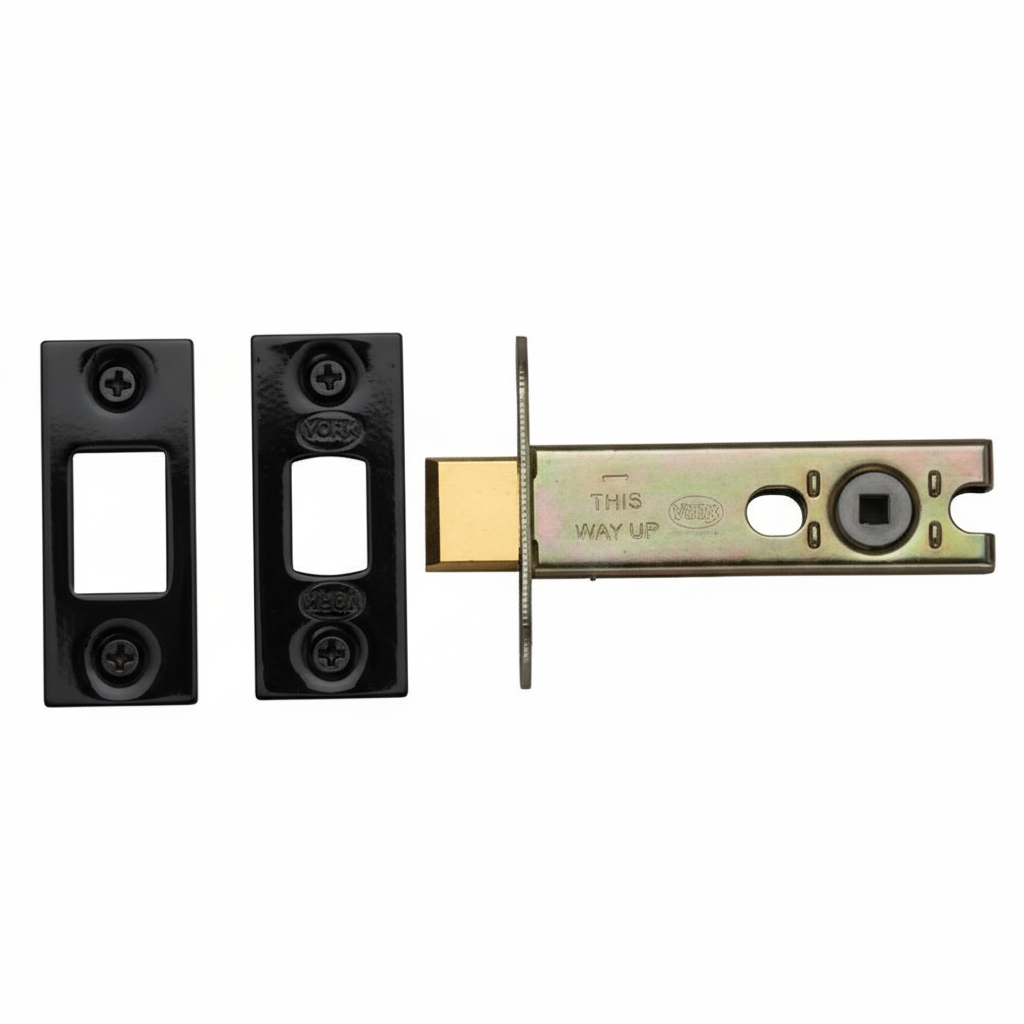 M.Marcus YKBDB4-BLK York Architectural Tubular Bathroom Deadbolt 4