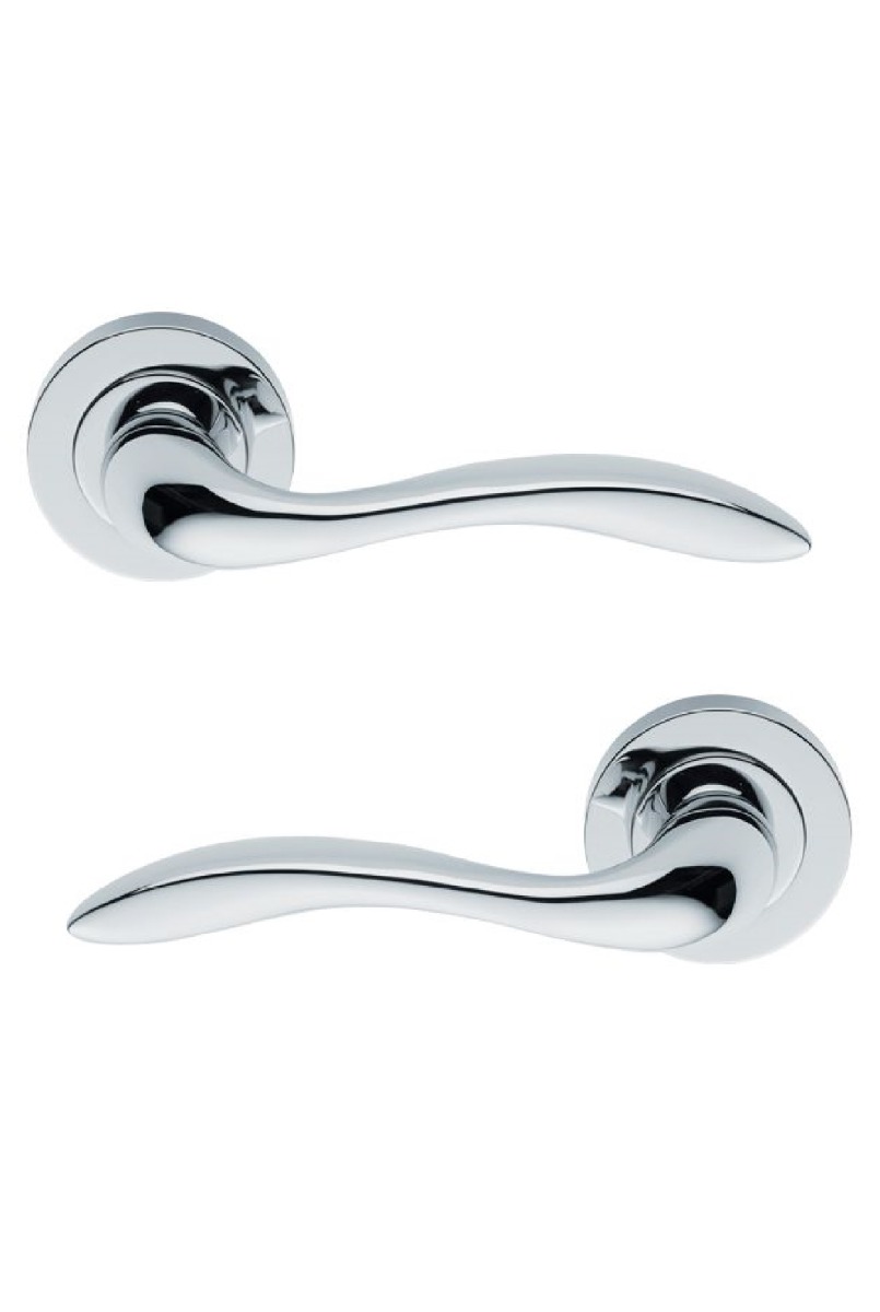 Manital GI5CP Giava Lever On Concealed Fix Round Rose Cro (Polished Chrome) Polished Chrome