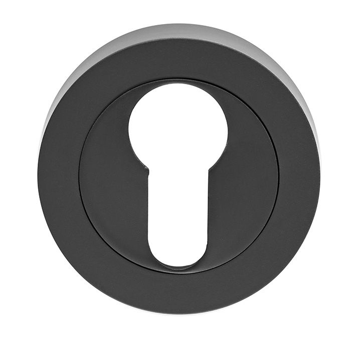 Carlisle Brass Euro Profile Escutcheon Gk4001MB Matt Black