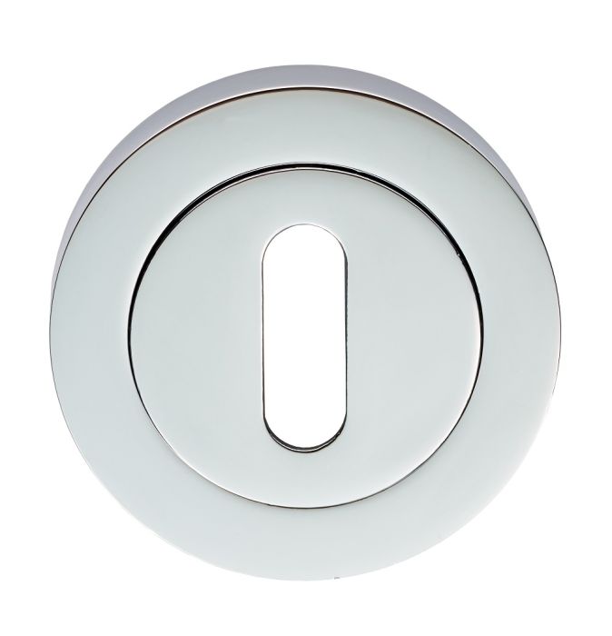 Carlisle Brass GK4003CP Escutcheon - Lock Profile On Concealed Fix Round Rose Polished Chrome Polished Chrome