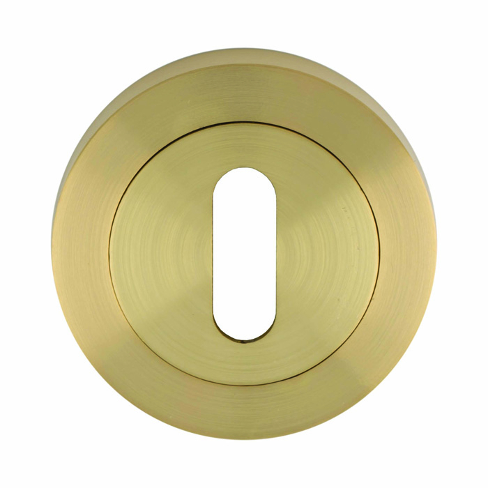 Carlisle Brass Standard Profile Escutcheon Gk4003SB Satin Brass