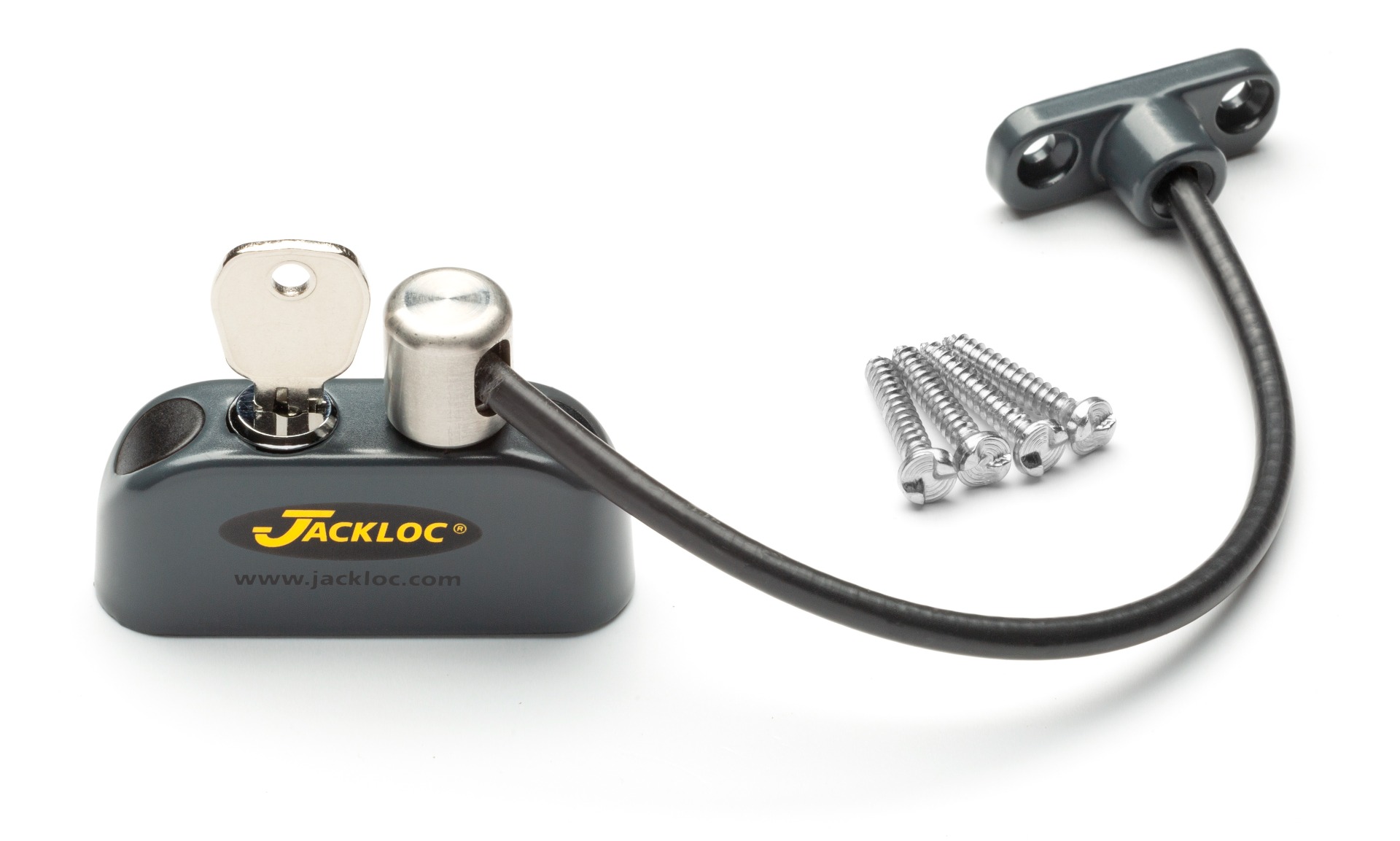 Pro-5 by Jackloc Window Restrictor - Anthracite Grey