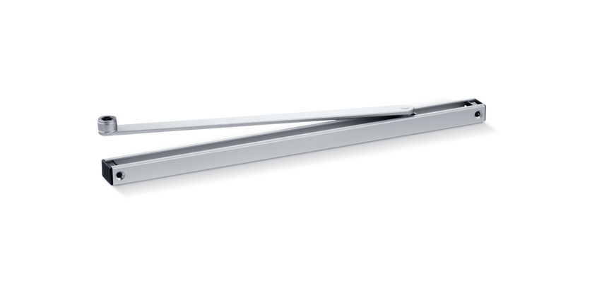 GEZE 068221 Guide Rail & arm hinge side, Door Closer TS 5000/3000 V, Silver