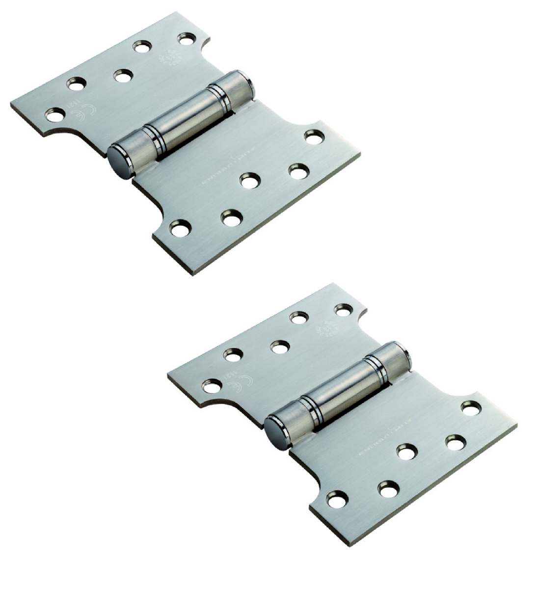 Eurospec H2N1435SSS 101.6 X 127 X 3mm Parliament Hinge C/W Screws Satin Stainless Steel