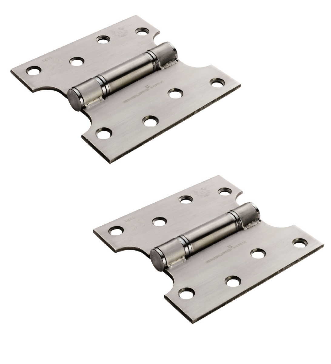 Eurospec H2N1446SSS 101.6 X 152 X 3.5mm Parliament Hinge C/W Screws Satin Stainless Steel
