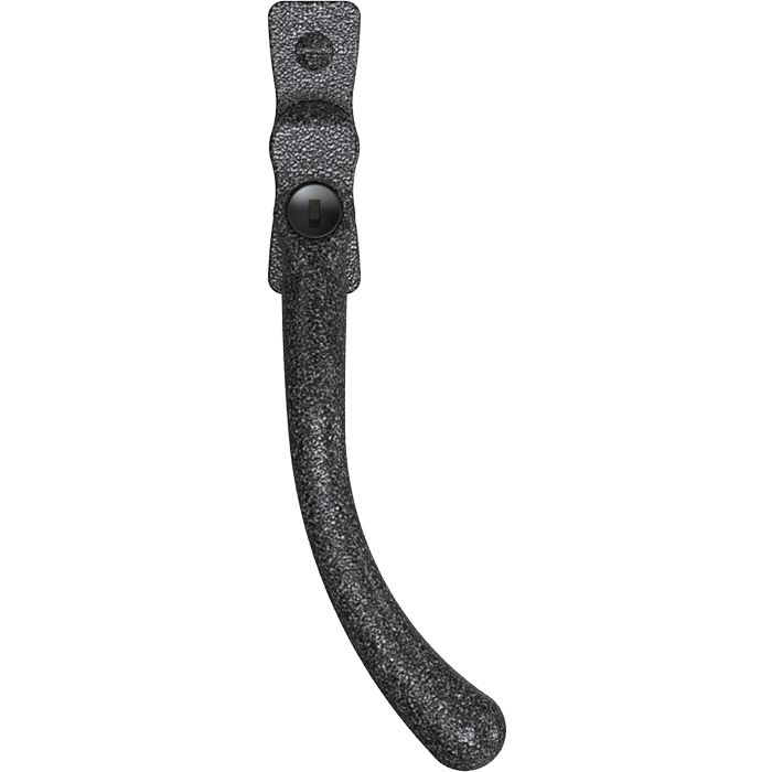 Carlisle Brass Heritage Pear Drop Casement Handle - Heritage Pewter, 40Mm Pin, Left Hande CB700543