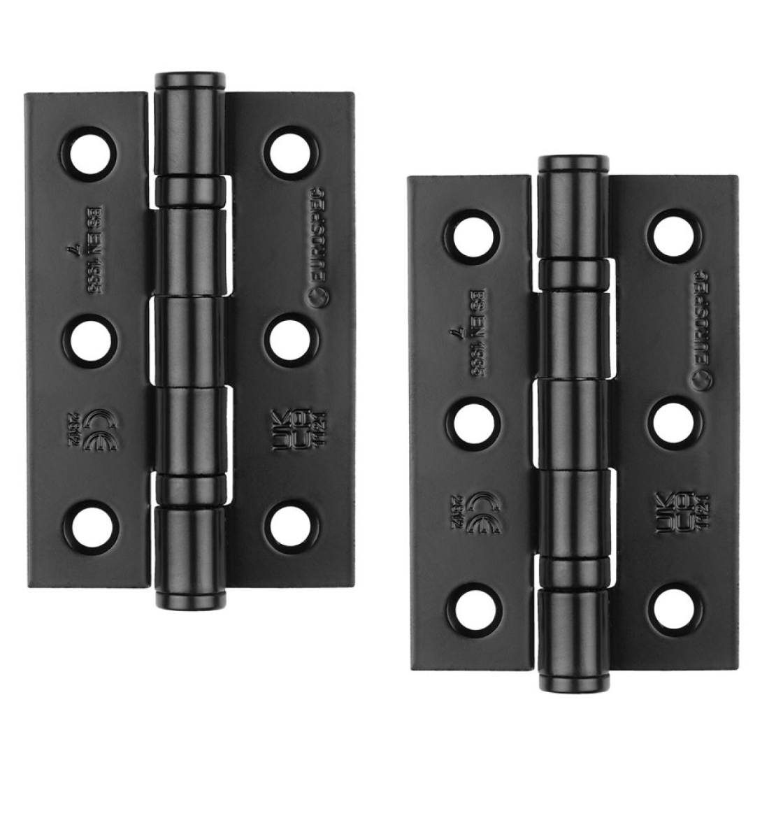 Eurospec HIN1322/7MB Grade 7 Ball Bearing Hinge 76mm Matt Black