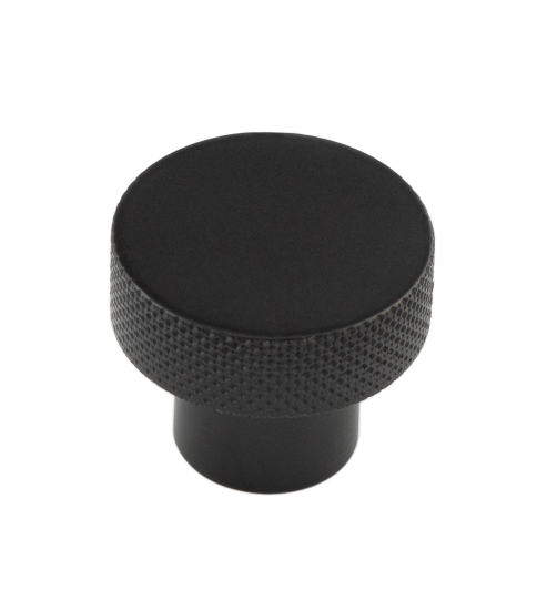 Hoxton Wenlock Cupboard Knobs 30mm HOX130MB Matt Black