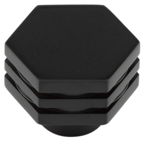Hoxton Nile Cupboard Knobs 40mm HOX340MB Matt Black