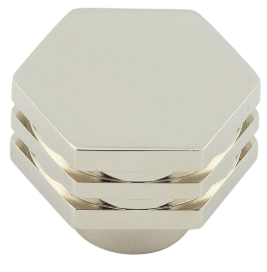 Hoxton Nile Cupboard Knobs 40mm HOX340PN Polished Nickel