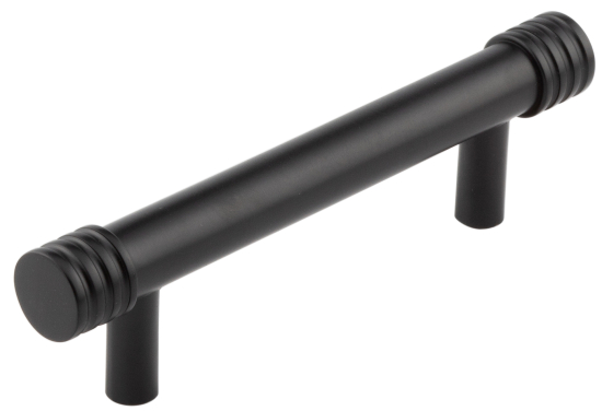 Hoxton Sturt Cabinet Handles 96mm Ctrs HOX450MB Matt Black