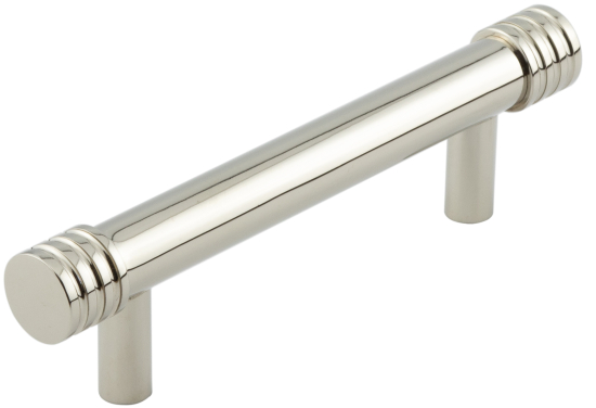 Hoxton Sturt Cabinet Handles 96mm Ctrs HOX450PN Polished Nickel