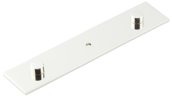 Hoxton Fanshaw Backplate for Cabinet Handles & Cupboard Knobs 140mm HOX5090PN Polished Nickel