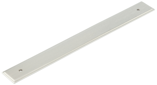 Hoxton Rushton Backplate for Cabinet Handles & Cupboard Knobs 268mm HOX6060SN Satin Nickel