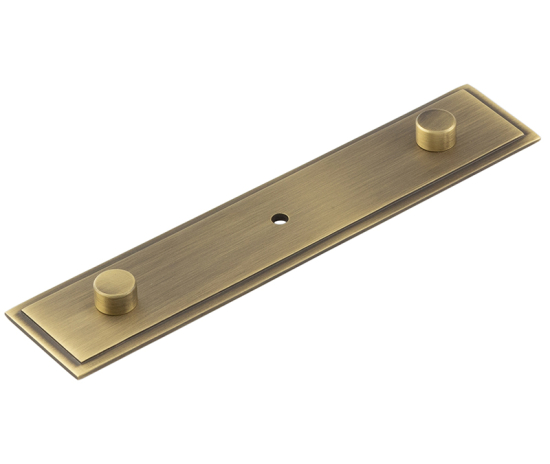 Hoxton Rushton Backplate for Cabinet Handles & Cupboard Knobs 140mm HOX6090AB Antique Brass