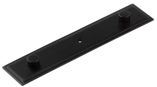 Hoxton Rushton Backplate for Cabinet Handles & Cupboard Knobs 140mm HOX6090MB Matt Black