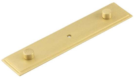 Hoxton Rushton Backplate for Cabinet Handles & Cupboard Knobs 140mm HOX6090SB