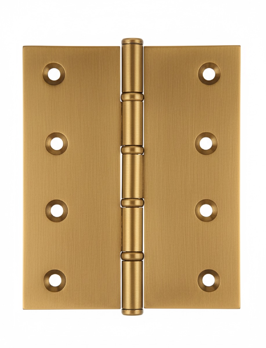 Simonswerk P1575 Ball Race Brass Butt Projection Hinges 127mm x 100mm c/w Screws Honeycombe