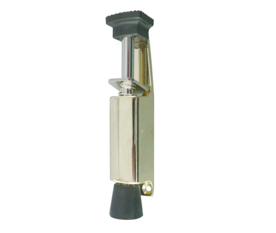 Frelan IA4306 120mm Foot operated door holder 120mm IA4306PB Polished Brass