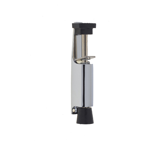 Frelan IA4306 120mm Foot operated door holder 120mm IA4306PC Polished Chrome