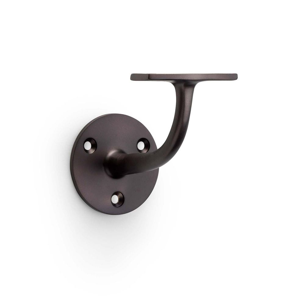 Acre & Clutton Solid Brass Handrail Bracket Heavy Duty 82mm Projection � Dark Bronzes HRB-82P-55DBZ