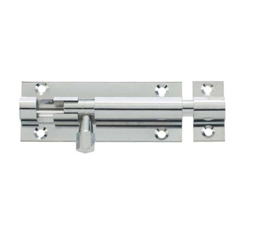 Frelan Heavy straight barrel bolts Polished Chrome 102mm J1001PC-4